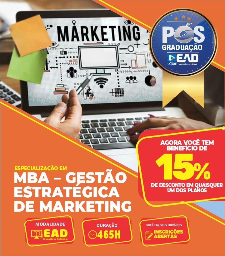 Especialização em MBA - GESTÃO ESTRATÉGICA DE MARKETING